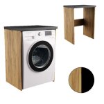 Meuble de rangement pour machine  laver lucy - fonctionnel et organisationnel - dor - 66 x 915 x 50 ...