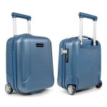 Skyhopper valise cabine xs underseat rigide 40cm - bagage a main - bleu