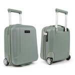 Skyhopper valise cabine xs underseat rigide 40cm - bagage a main - vert