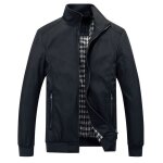 Sliktaa veste homme décontractée bomber jacket manche longue col rever blouson zippées léger printemps ... Sliktaa veste homme décontractée bomber jacket manche longue col rever blouson zippées léger printemps ...