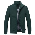 Sliktaa veste homme décontractée bomber jacket manche longue col rever blouson zippées léger printemps ... Sliktaa veste homme décontractée bomber jacket manche longue col rever blouson zippées léger printemps ...