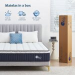 Slily matelas 160x200 30 cm �paisseur matelas hybride � ressorts ind�pendan ensach�s et mousse � m�moire ...