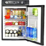 Smad frigo camping gaz - 60l - frigo trimixte 12v 220v gaz - rfrigrateur silencieux - pour camping ...