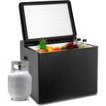 Smad frigo gaz - 40l - rfrigrateur camping car 12v 220v gaz - glacire  absorption - frigo trimixte ...