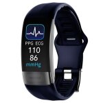 Smart band p11plus bleu - ecg pression art�rielle temp�rature corporelle suivi dexercice - bleu multicolor ...