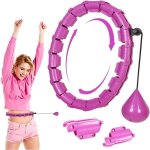 Smart hula hoop cerceau adulte avec balle 24 n?uds amovible rglable pour enfants adultes dbutants minceur ...
