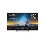 Smart tech tv full hd 40(100 cm) 40fg01v google tv hdmi usb hevc dolby audio hdr 10 google assistant