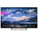 Smart tech tv full hd 40 (101 cm) 40fv02v smart tv vidaa netflix, prime video, disney + , youtube, 3xhdmi ...