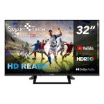Smart tech tv led hd 32 (80 cm) smart tv web os - 32hw01v1 - netflix prime video youtube 3xhdmi - 2xusb ...