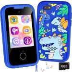 Smartphone pour filles t�l�phone portable jouet pour enfants �cran tactile 28 pouces carte m�moire 8 ...