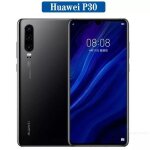 Smartphone huawei p30 128 go 6. 1 noir - double sim - android 9. 0 pie - lecteur dempreintes digitales ...