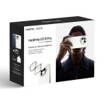 Smartphone realme pack gt8 pro 16 / 512 go bleu + kit deco bleu + chargeur 120w blanc + buds clip noir ...