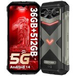 Smartphone robuste doogee v max plus 5g 12go + 512go 6. 58 120hz - grande batterie 22000mah android 14 ...