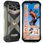 Smartphone robuste doogee v max pro 5g cran 6. 58 120hz 32 + 512go - grande batterie 22000mah android ...