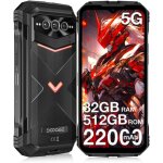 Smartphone robuste doogee v max pro 5g cran 6. 58 120hz 32 + 512go - grande batterie 22000mah android ...