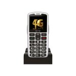 Beafon sl260 lte - t�l�phone portable senior 4g �cran 22 tft sos radio fm 800 mah noir