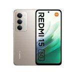 Smartphone xiaomi redmi 15 5g 4gb 128gb 6. 9 fhd + 144hz 7000mah dual sim nfc gris tit�n