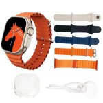 Smartwatch 7 - en - 1 à écran tactile bluetooth avec 5 bracelets interchangeables et moniteur de santé ... Smartwatch 7 - en - 1 à écran tactile bluetooth avec 5 bracelets interchangeables et moniteur de santé ...