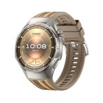 Smartwatch huawei watch gt6 pro 46mm tecido castanho