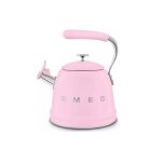 Smeg bouilloire � sifflet 2. 3l rose - wkf01pk