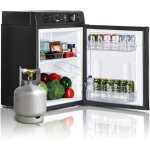 Smeta frigo camping car gaz - frigo trimixte 12v 220v gaz - 40l - silencieux mini bar - mini rfrigrateur ...
