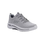 Sneakers femme confort skechers go walk arch fit taille 395 - gris lgant - support voute plantaire ...