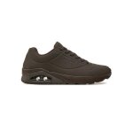 Sneakers hommes skechers uno stand on air chocolat taille 45 eu ? style rtro - sport et confort arien ...