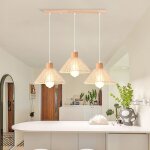 Snogold suspension luminaire en corde de papier tress� �22cm industrielle 3 lumi�res r�tro e27 lustre ...