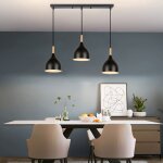 Snogold suspension rétro à 3 lampes Ø17cm lustre moderne en métal bois e27 luminaire plafonnier pour ... Snogold suspension rétro à 3 lampes Ø17cm lustre moderne en métal bois e27 luminaire plafonnier pour ...
