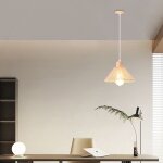 Snogold suspension vintage e27 luminaire �26cm abat - jour tissage en corde de papier beige lustre �clairage ...