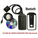 Snooper v5. 008 v5. 012 tcs cdp outil de diagnostic de camion de voiture bluetooth 1 paquet label