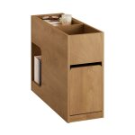 Sobuy bout de canap� fbt158 - n table dappoint avec 1 plateau amovible 1 tiroir coulissant et 1 compartiment ...