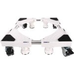 Socle lave linge ziboe support de base reglable 47 - 69cm pour lave - linge / rfrigrateur charge maximale ...
