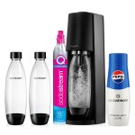Sodastream terra saturator 2 bouteilles de 1 l + sirop pepsi