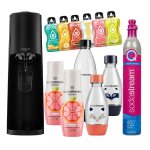 Sodastream terra saturator fuse boots x3 sirop pamplemousse rosex2 + sachets bolero
