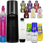Saturateur deau - sodastream - terra - pack complet avec bouteille recharges pepsi 7up lipton bolero