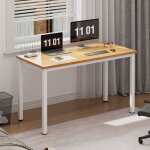 Sogeshome bureau informatique bureaucadre en m�tal pour chambre de bureau � domicile80 x 40x 75 cmteck ...