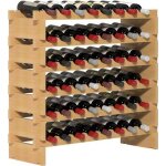 Sogeshome casier  vin 6 niveaux de stockage de vin pour 48 bouteilles - armoire de rangement de vin ...