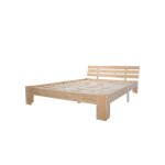 Sogeshome structure de lit double 140x200 cm ? cadre pin massif avec tête de lit et sommier lattes ? ... Sogeshome structure de lit double 140x200 cm ? cadre pin massif avec tête de lit et sommier lattes ? ...