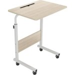 Sogeshome table roulante de lit canap pour ordinateur portable hauteur rglable table dappoint avec ...