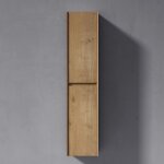 Sogood colonne suspendue salle de bain colonne de rangement armoire latrale meuble suspendu 35x30x160cm ...