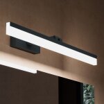 Sogood lampe pour miroir 14w led salle de bain 180 rotatif 1050 lumen 60cm applique noir mat lumire ...