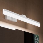 Sogood lampe pour miroir 14w led salle de bain 180 rotatif 1320 lumen 60cm applique blanc mat lumire ...
