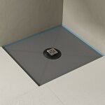 Sogood receveur  carreler recoupable sur mesure pour douche bac de douche avec pente intgre 100x120x4cm ...