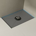 Sogood receveur  carreler recoupable sur mesure pour douche bac de douche avec pente intgre 75x120x4cm ...