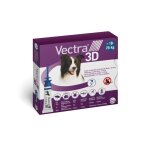 Soin pour chien 10 - 25 kg anti - puces ceva vectra 3d (x3)