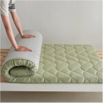 Sol futon ais matelas de couchage pliable et portable pour dortoir tapis de tatami antidrapant et vert120 ...