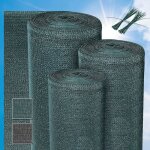 Sol royal brise vue 25m x 18m filet tissu dombrage 165g / m� ? hdpe pare vue soleil ombrageant cl�ture ...