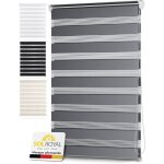 Sol royal soldecor dl2 store enrouleur jour nuit - avec ou sans per�age - 55x150cm gris - m�canisme � ...