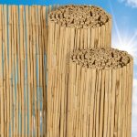 Sol royal solvision s36 canisse premium en roseau nature 160x300cm (hxb) - brise - vent brise - vue pour ...